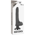 BASECOCK - REAALNE VIBRAATOR 2-1 18,5 CM